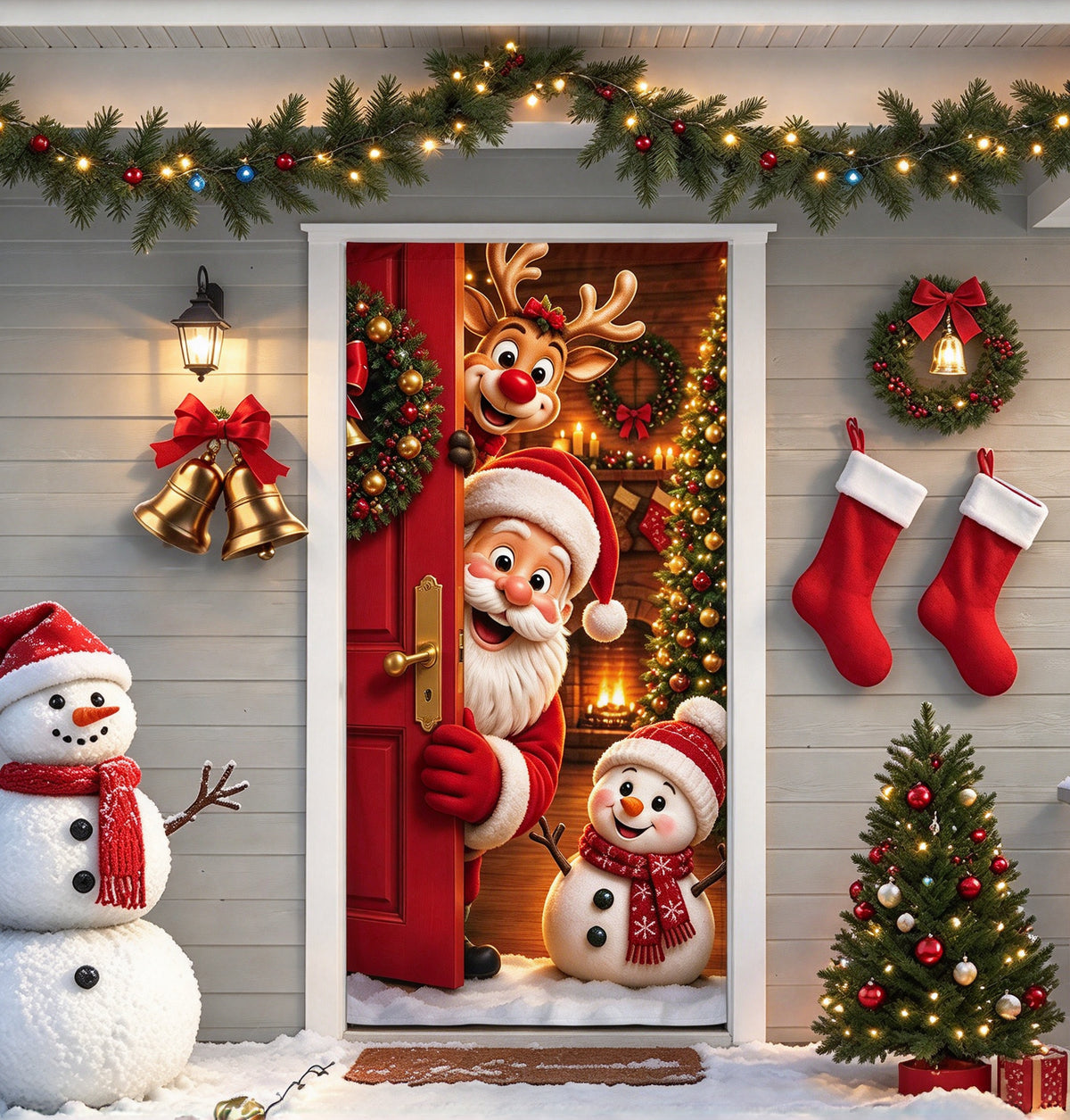 Christmas Door Cover