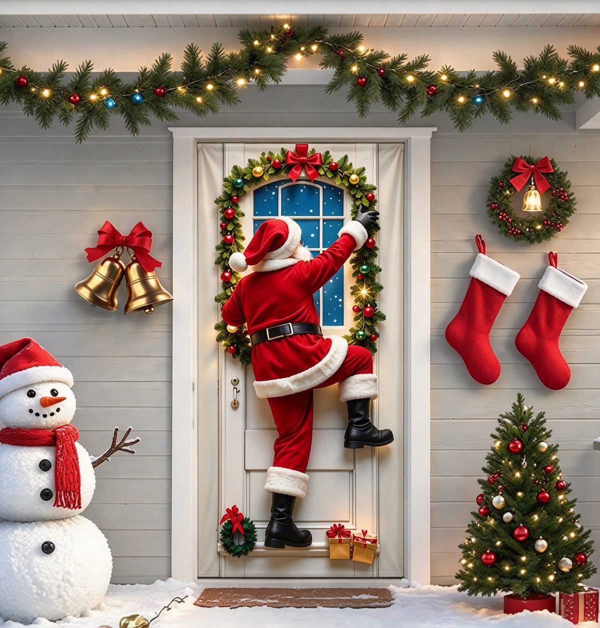 Christmas Door Cover