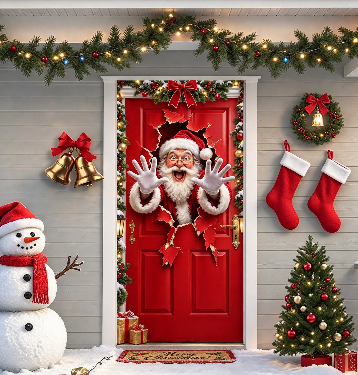 Christmas Door Cover