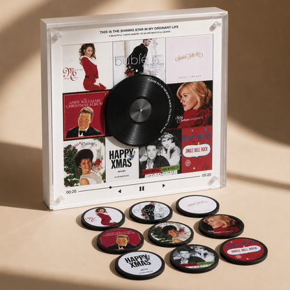 🎅BUY 2 SAVE 30% - FREE SHIPPING💽Rotating Vinyl Record Fridge Magnet