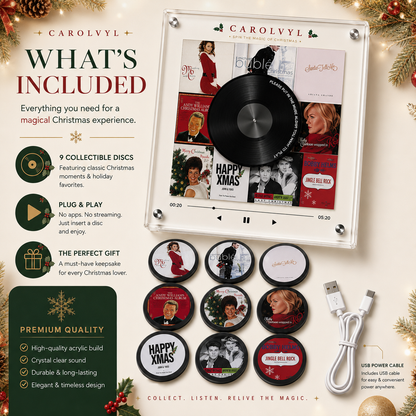 🎅BUY 2 SAVE 30% - FREE SHIPPING💽Rotating Vinyl Record Fridge Magnet