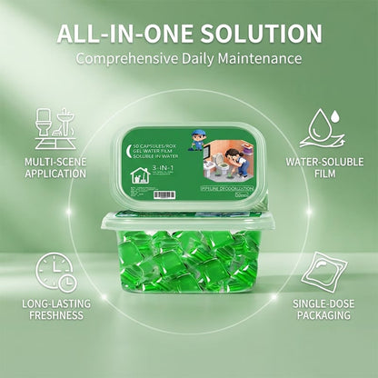 Drain Odor Remover Water‑Soluble Beads