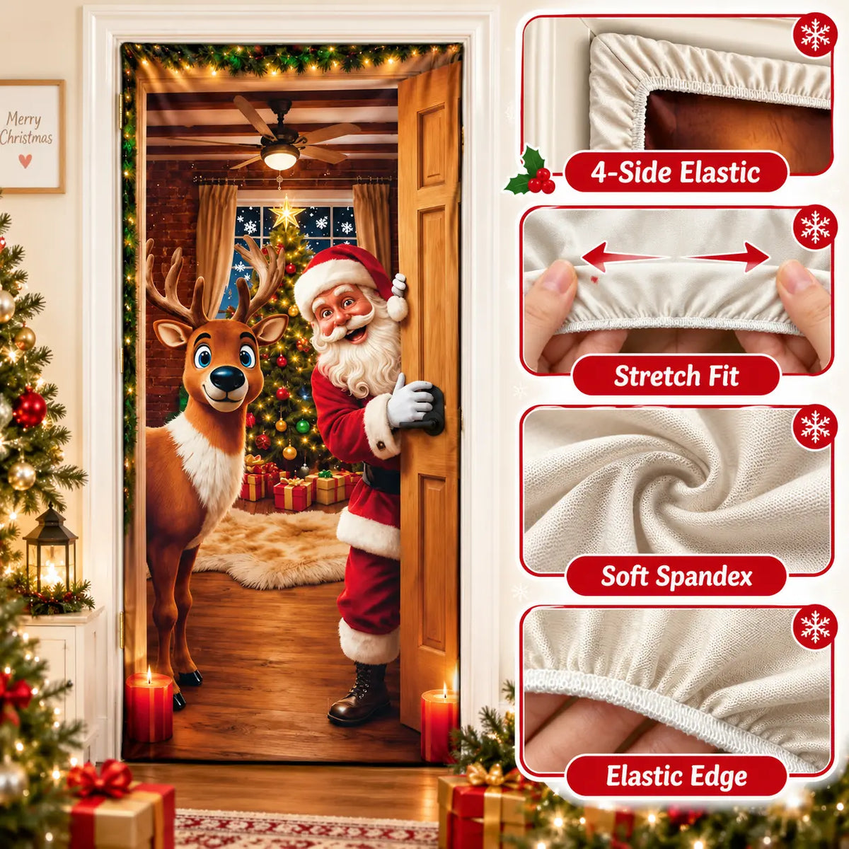Christmas Door Cover
