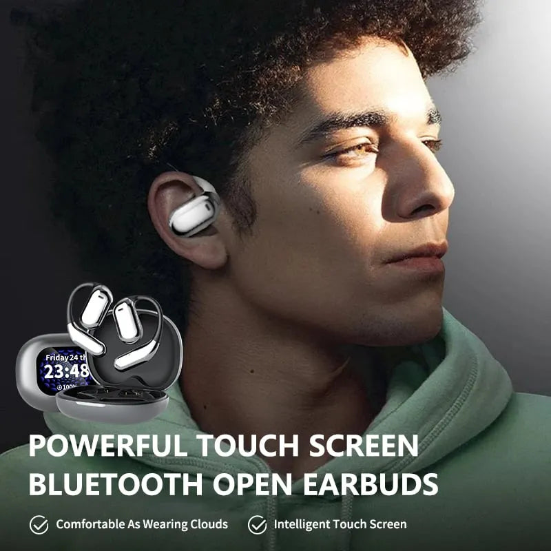 🔥Special Price Only Today!!!⏰🔥True Powerful Bluetooth 5.4 Open Ear Earbuds, IPX5 Waterproof
