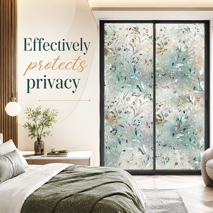 Static Cling Window Privacy Film UV Blocking Mirror Tint | 19.69 in × 39.37 in (50 cm × 100 cm)