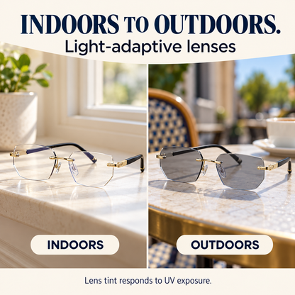 Smart Auto-Focus Reading Glasses | Crystal Clear Vision for Seniors 👓❤️