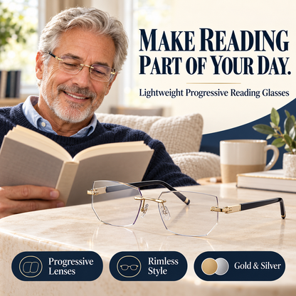 Smart Auto-Focus Reading Glasses | Crystal Clear Vision for Seniors 👓❤️
